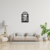 Cuadro Calado MDF FibroPlus Negro 3mm Ventana 30x43cm - tienda online