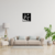 Cuadro Calado MDF FibroPlus Negro 3mm Tribal Trompeta 30x43 cm - tienda online