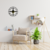 Imagen de Reloj De Pared 30Cm Números Romanos MDF Fibroplus 3MM Negro