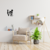 Cuadro Calado MDF FibroPlus Negro 3mm I Love Salchicha 30x30cm - tienda online