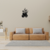 Imagen de Cuadro Calado MDF FibroPlus Negro 3mm Oso Panda 30x43 cm