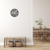 RELOJ DE PARED 30CM PAJARITOS MDF FIBROPLUS 3MM NEGRO