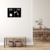Imagen de Cuadro Calado MDF FibroPlus Negro 3mm AM-PM 43x30 cm