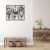 Cuadro Calado MDF FibroPlus Negro 3mm Hojas 3 Partes 76x63cm