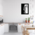 Cuadro Calado MDF FibroPlus Negro 3mm Justicia Ciega 43x62 cm