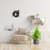 Cuadro Calado MDF FibroPlus Negro 3mm Figura Tiburon 43x43 cm
