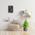 Cuadro Calado MDF FibroPlus Negro 3mm Perfil Mujer 30x43 cm