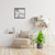 Cuadro Calado MDF FibroPlus Negro 3mm Caballos 43x41 cm