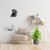 Cuadro Calado MDF FibroPlus Negro 3mm Silueta Perro Salchicha 30x35 cm