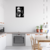 Cuadro Calado MDF FibroPlus Negro 3mm Jesús Rostro 30x43 cm - comprar online