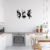 Cuadro Calado MDF FibroPlus Negro 3mm Combo Tribal 3 Partes 70x43cm - comprar online
