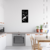 Cuadro Calado MDF FibroPlus Negro 3mm Pajarito 30x60 cm - comprar online