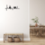 Cuadro Calado MDF FibroPlus Negro 3mm I Love Coffee 65x30 cm - comprar online