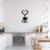 Cuadro Calado MDF FibroPlus Negro 3mm Taza de Cafe 22x43 cm - comprar online