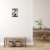 Cuadro Calado MDF FibroPlus Negro 3mm Pez Picando 22x30 cm - comprar online