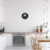 Cuadro Calado MDF FibroPlus Negro 3mm Leon 30cm