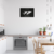 Cuadro Calado MDF FibroPlus Negro 3mm Malvinas Argentinas 65x43 cm en internet
