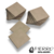 Corte Cuadrado 30x30 Cm Pack x 5 unidades Fibrofacil Mdf Crudo 3mm - comprar online