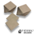 Corte Cuadrado Pack X500 Fibrofacil 5 X 5 Cm Mdf Crudo 3mm - comprar online