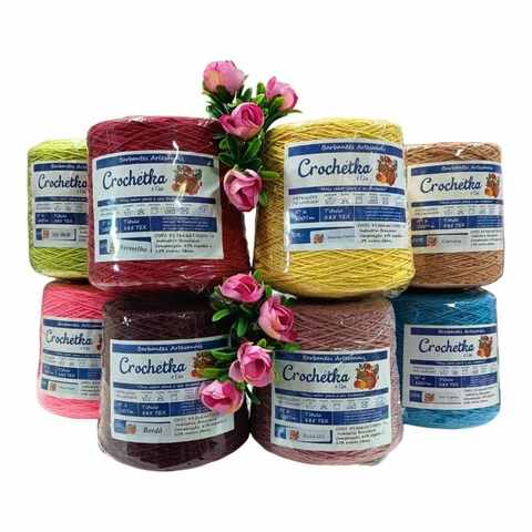 kit 8 cones barbantes de 1kg - estoque limitado - garanta seu pedido