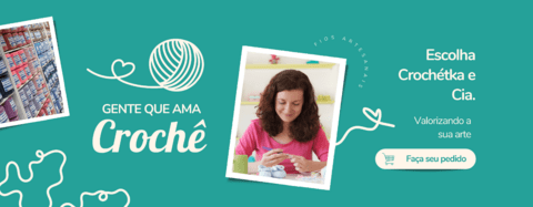 Banner de Crochétka e Cia
