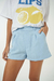 SHORT PICCOLA CELESTE