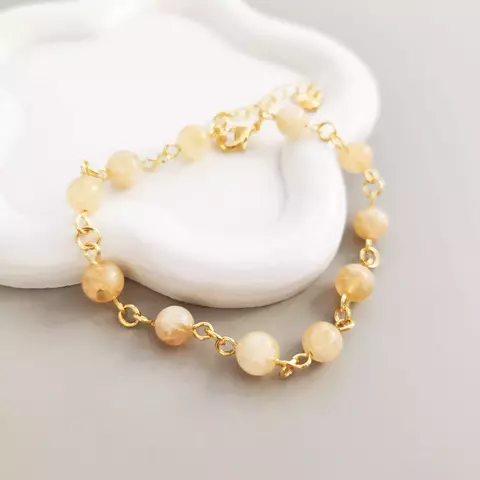 Pulseira Ori ✦ Citrino ✦ Prosperidade - comprar online