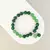 Pulseira Força Vital - Pedras Quartzo Verde e Malaquita - comprar online