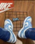 Dunk Low - Branco/Azul Marinho - comprar online