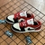 Jordan Low - Vermelho/Preto/Branco - comprar online