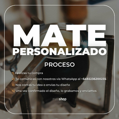 Imagen de 2x1 Mate Imperial de Algarrobo Personalizado