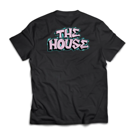 Camiseta The House Raio Basica Preta
