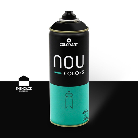 Tinta Spray Nou Colors Preto 400ml