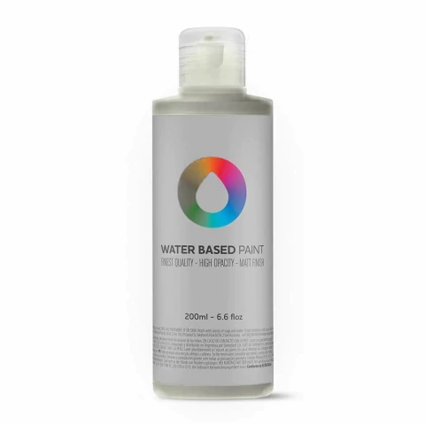 Tinta MTN Water Based Paint Prata (Silver-Metal) 200ml