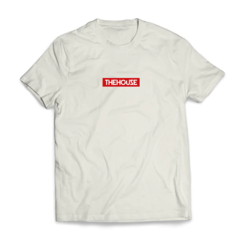 Camiseta The House Line Basica Off White