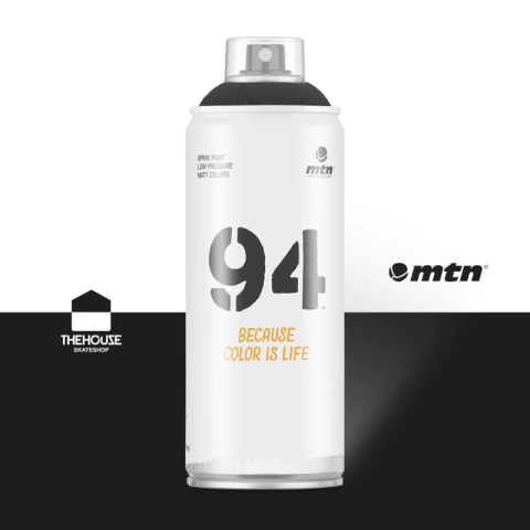 Tinta Spray MTN 94 Preto 400ml