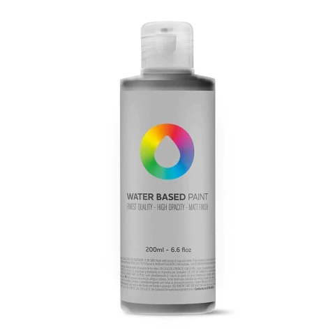 Tinta MTN Water Based Paint Preto Carbono (Carbon Black) 200ml