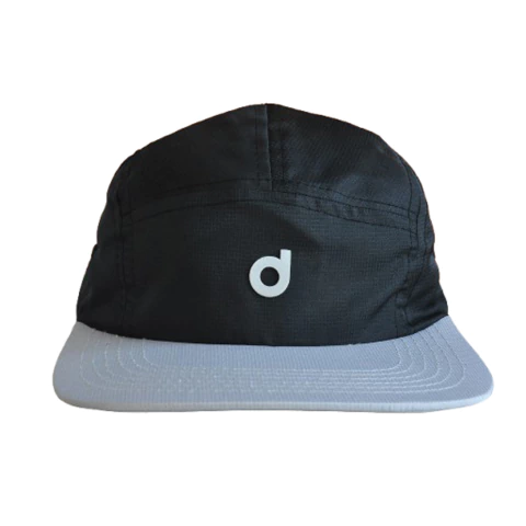Boné Drama Five Panel Logo Preto/ Cinza