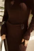 Vestido tricot modal manga longa - Lillah Brand 