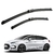 Palheta DS5 Citroen. Palheta do limpador de parabrisas Citroën DS5 2012, 2013, 2014, 2015, 2016, 2017, 2018