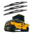 Palheta Rolo Compactador XP265S. Palheta do limpador de parabrisas XCMG original. Todas as versões do Rolo Compactador XP265S XCMG