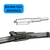 Palheta Mercedes SLC 300. Palheta do limpador de parabrisas Mercedes original. Todas as versões do SLC 300 2016, 2017, 2018, 2019 e 2020