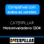 Palheta Compactador Motoniveladora 120K. Palheta do limpador de parabrisas Caterpillar original