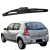 Palheta do limpador traseiro Sandero Renault. Palheta do limpador vidro traseiro Renault Sandero 2008, 2009, 2010, 2011, 2012, 2013, 2014 original
