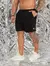Short Mauricinho na Sarja Peletizada - Preto - Fitz Jeans