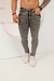 Calça Masculina Skinny Marmorizada com Tecnologia Holding Power - comprar online