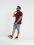 Tshirt Básica Ragan Canelada Vinho - Fitz Jeans