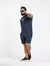 Conjunto Street OverSized Moletom - Azul Marinho - comprar online