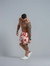 Short Linho Estampado Vermelho - Fitz Jeans