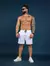 Short Mauricinho Jogger Sarja - Branca